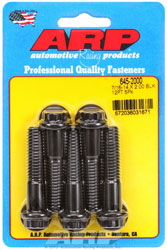 Click for a larger picture of ARP 7/16-14 x 2.000 Black Oxide Bolt, 1/2" 12-Pt Head, 5-pk