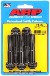 Click for a larger picture of ARP 7/16-14 x 2.250 Black Oxide Bolt, 1/2" 12-Pt Head, 5-pk