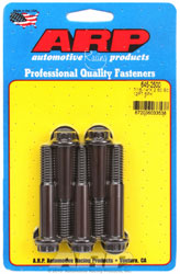 Click for a larger picture of ARP 7/16-14 x 2.500 Black Oxide Bolt, 1/2" 12-Pt Head, 5-pk