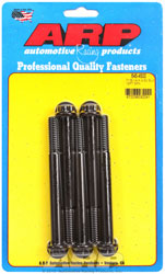 Click for a larger picture of ARP 7/16-14 x 4.500 Black Oxide Bolt, 1/2" 12-Pt Head, 5-pk