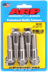 Click for a larger picture of ARP 1/2-13 x 2.000 Stainless Steel Bolt, Hex Head, 5-Pack