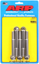 Click for a larger picture of ARP 1/2-13 x 3.750 Stainless Steel Bolt, Hex Head, 5-Pack