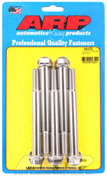 Click for a larger picture of ARP 1/2-13 x 4.750 Stainless Steel Bolt, Hex Head, 5-Pack