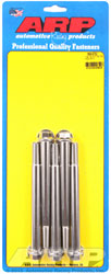 Click for a larger picture of ARP 1/2-13 x 5.750 Stainless Steel Bolt, Hex Head, 5-Pack