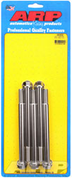 Click for a larger picture of ARP 1/2-13 x 6.000 Stainless Steel Bolt, Hex Head, 5-Pack