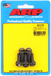 Click for a larger picture of ARP 1/4-20 x 0.750 Black Oxide Bolt, Hex Head, 5-Pack