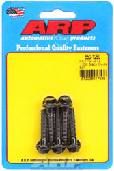 Click for a larger picture of ARP 1/4-20 x 1.250 Black Oxide Bolt, Hex Head, 5-Pack