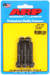 Click for a larger picture of ARP 1/4-20 x 1.750 Black Oxide Bolt, Hex Head, 5-Pack