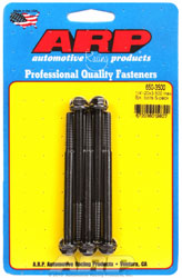 Click for a larger picture of ARP 1/4-20 x 3.500 Black Oxide Bolt, Hex Head, 5-Pack