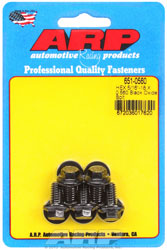 Click for a larger picture of ARP 5/16-18 x 0.560 Black Oxide Bolt, Hex Head, 5-pack