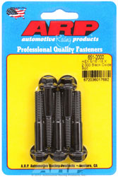 Click for a larger picture of ARP 5/16-18 x 2.000 Black Oxide Bolt, Hex Head, 5-pack