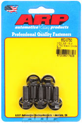Click for a larger picture of ARP 3/8-16 x 0.750 Black Oxide Bolt, 3/8" Hex Head, 5-Pack