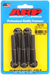Click for a larger picture of ARP 3/8-16 x 2.250 Black Oxide Bolt, 3/8" Hex Head, 5-Pack