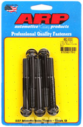 Click for a larger picture of ARP 3/8-16 x 3.000 Black Oxide Bolt, 3/8" Hex Head, 5-Pack