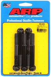 Click for a larger picture of ARP 3/8-16 x 3.250 Black Oxide Bolt, 3/8" Hex Head, 5-Pack
