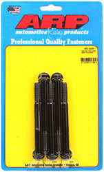 Click for a larger picture of ARP 3/8-16 x 4.000 Black Oxide Bolt, 3/8" Hex Head, 5-Pack