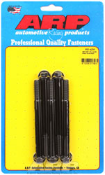 Click for a larger picture of ARP 3/8-16 x 4.250 Black Oxide Bolt, 3/8" Hex Head, 5-Pack