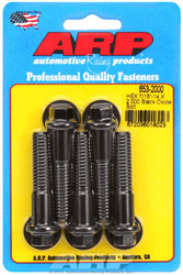 Click for a larger picture of ARP 7/16-14 x 2.000 Black Oxide Bolt, 7/16" Hex Head, 5-pk