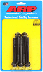Click for a larger picture of ARP 7/16-14 x 3.500 Black Oxide Bolt, 7/16" Hex Head, 5-pk