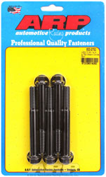 Click for a larger picture of ARP 7/16-14 x 3.750 Black Oxide Bolt, 7/16" Hex Head, 5-pk