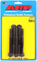 Click for a larger picture of ARP 7/16-14 x 4.000 Black Oxide Bolt, 7/16" Hex Head, 5-pk