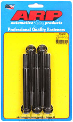 Click for a larger picture of ARP 7/16-14 x 4.250 Black Oxide Bolt, 7/16" Hex Head, 5-pk