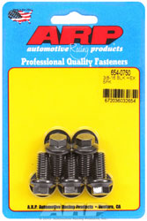 Click for a larger picture of ARP 3/8-16 x 0.750 Black Oxide Bolt, 7/16" Hex Head, 5-pk