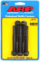 Click for a larger picture of ARP 3/8-16 x 3.250 Black Oxide Bolt, 7/16" Hex Head, 5-pk