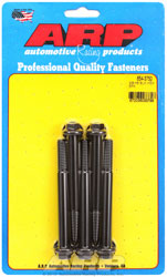 Click for a larger picture of ARP 3/8-16 x 3.750 Black Oxide Bolt, 7/16" Hex Head, 5-pk
