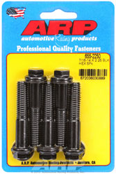 Click for a larger picture of ARP 7/16-14 x 2.250 Black Oxide Bolt, 1/2" Hex Head, 5-pack