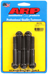 Click for a larger picture of ARP 7/16-14 x 2.750 Black Oxide Bolt, 1/2" Hex Head, 5-pack