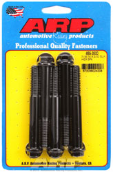 Click for a larger picture of ARP 7/16-14 x 3.500 Black Oxide Bolt, 1/2" Hex Head, 5-pack