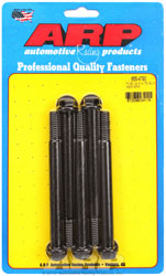 Click for a larger picture of ARP 7/16-14 x 4.750 Black Oxide Bolt, 1/2" Hex Head, 5-pack