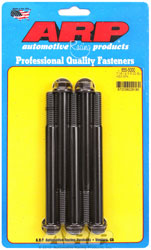 Click for a larger picture of ARP 7/16-14 x 5.000 Black Oxide Bolt, 1/2" Hex Head, 5-pack