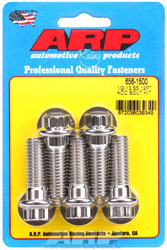 Click for a larger picture of ARP 1/2-13 x 1.500 Stainless Steel Bolt, 12-Point Head, 5-Pk