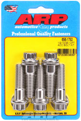 Click for a larger picture of ARP 1/2-13 x 1.750 Stainless Steel Bolt, 12-Point Head, 5-Pk