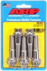 Click for a larger picture of ARP 1/2-13 x 2.000 Stainless Steel Bolt, 12-Point Head, 5-Pk