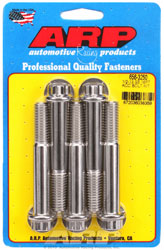 Click for a larger picture of ARP 1/2-13 x 3.250 Stainless Steel Bolt, 12-Point Head, 5-Pk