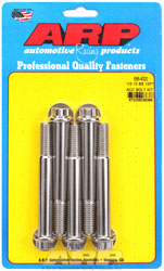 Click for a larger picture of ARP 1/2-13 x 4.000 Stainless Steel Bolt, 12-Point Head, 5-Pk