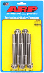 Click for a larger picture of ARP 1/2-13 x 4.500 Stainless Steel Bolt, 12-Point Head, 5-Pk