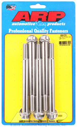 Click for a larger picture of ARP 1/2-13 x 5.250 Stainless Steel Bolt, 12-Point Head, 5-Pk