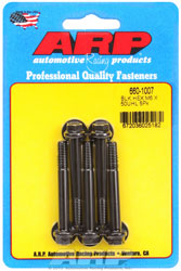 Click for a larger picture of ARP M6 x 1.00 x 50 Hex Head Black Oxide Bolt, 5-Pack