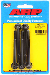 Click for a larger picture of ARP M6 x 1.00 x 70 Hex Head Black Oxide Bolt, 5-Pack