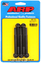 Click for a larger picture of ARP M8 x 1.25 x 80 Hex Head Black Oxide Bolt, 5 Pack