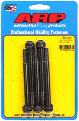Click for a larger picture of ARP M8 x 1.25 x 90 Hex Head Black Oxide Bolt, 5 Pack