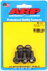 Click for a larger picture of ARP M8 x 1.25 x 16 Hex Head Black Oxide Bolt, 5 Pack