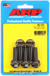 Click for a larger picture of ARP M10 x 1.50 x 30 Hex Head Black Oxide Bolt, 5-Pack