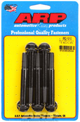 Click for a larger picture of ARP M10 x 1.50 x 80 Hex Head Black Oxide Bolt, 5-Pack