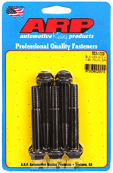 Click for a larger picture of ARP M10 x 1.25 x 70 Hex Head Black Oxide Bolt, 5-Pack