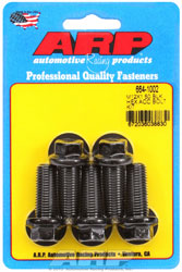 Click for a larger picture of ARP M12 x 1.50 x 30 Hex Head Black Oxide Bolt, 5-Pack